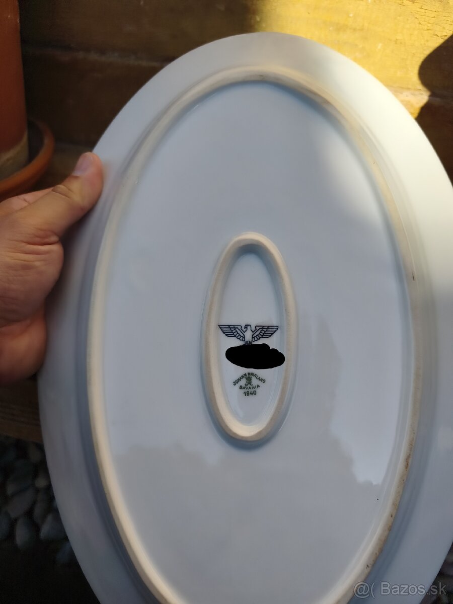 Porcelánová Nemecka misa ww2 - 2