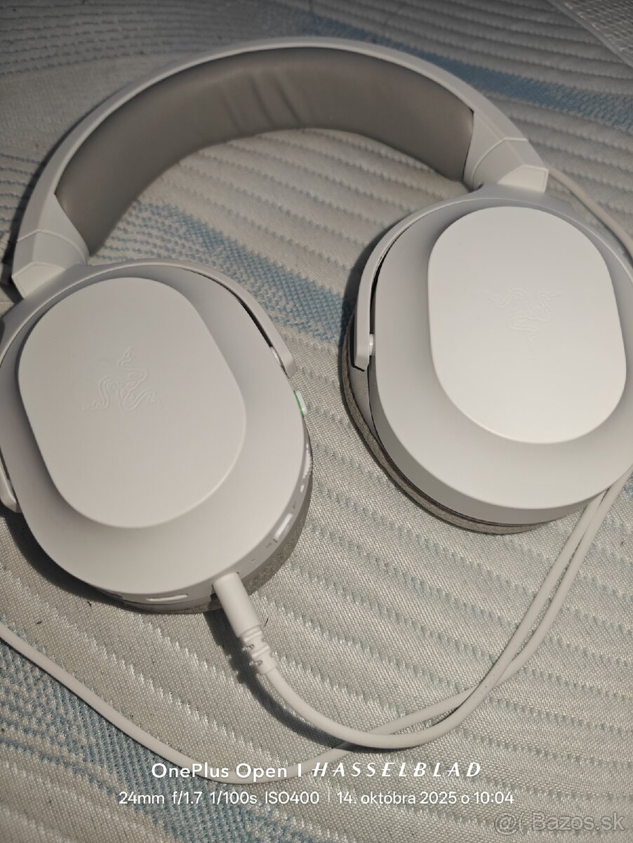 Herné slúchadlá Razer Barracuda X (2022) - Mercury White - 2