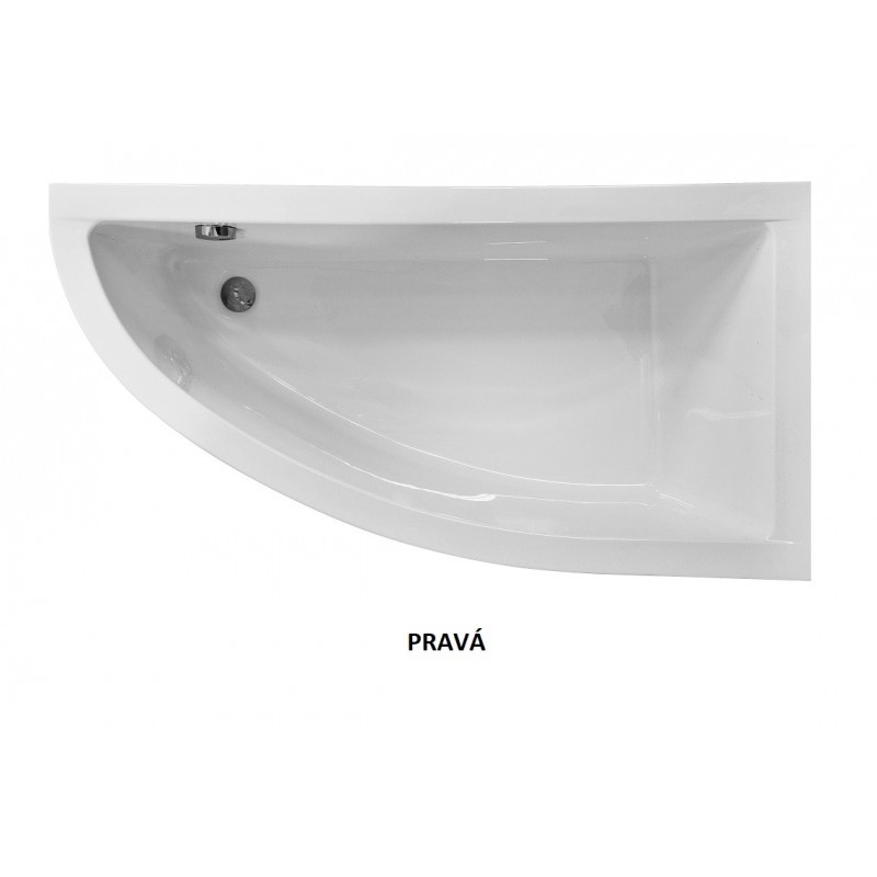 Vaňa asymetrická 150x70 pravá FONDI - 2