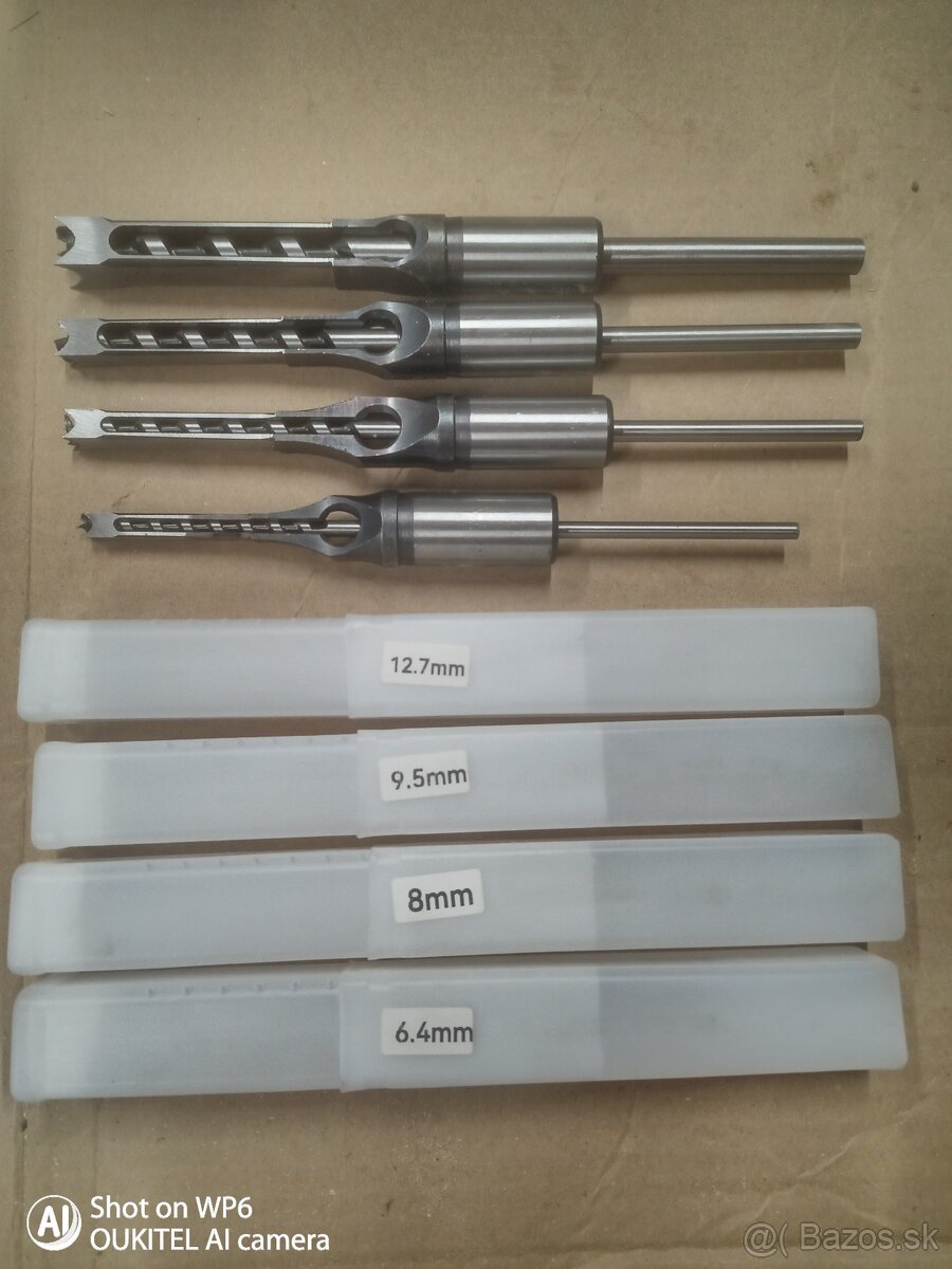 Dlabacíe vrtáky sada 4ks - 2