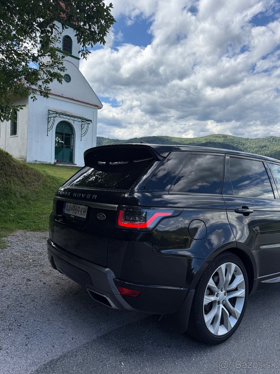 Range Rover Sport 3.0 D SDV6, 225 kW, 2019, kúpený v SR.