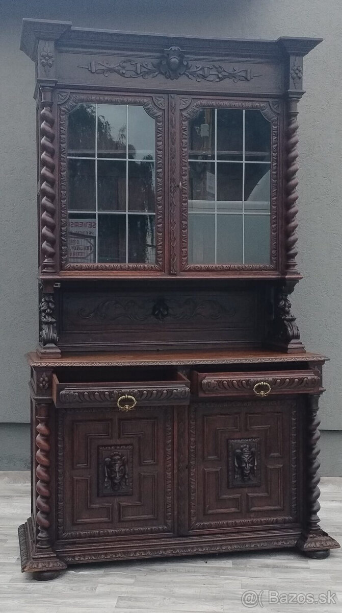 Príborník starožitný francúzsky cca 18 až 19 str. . - 2