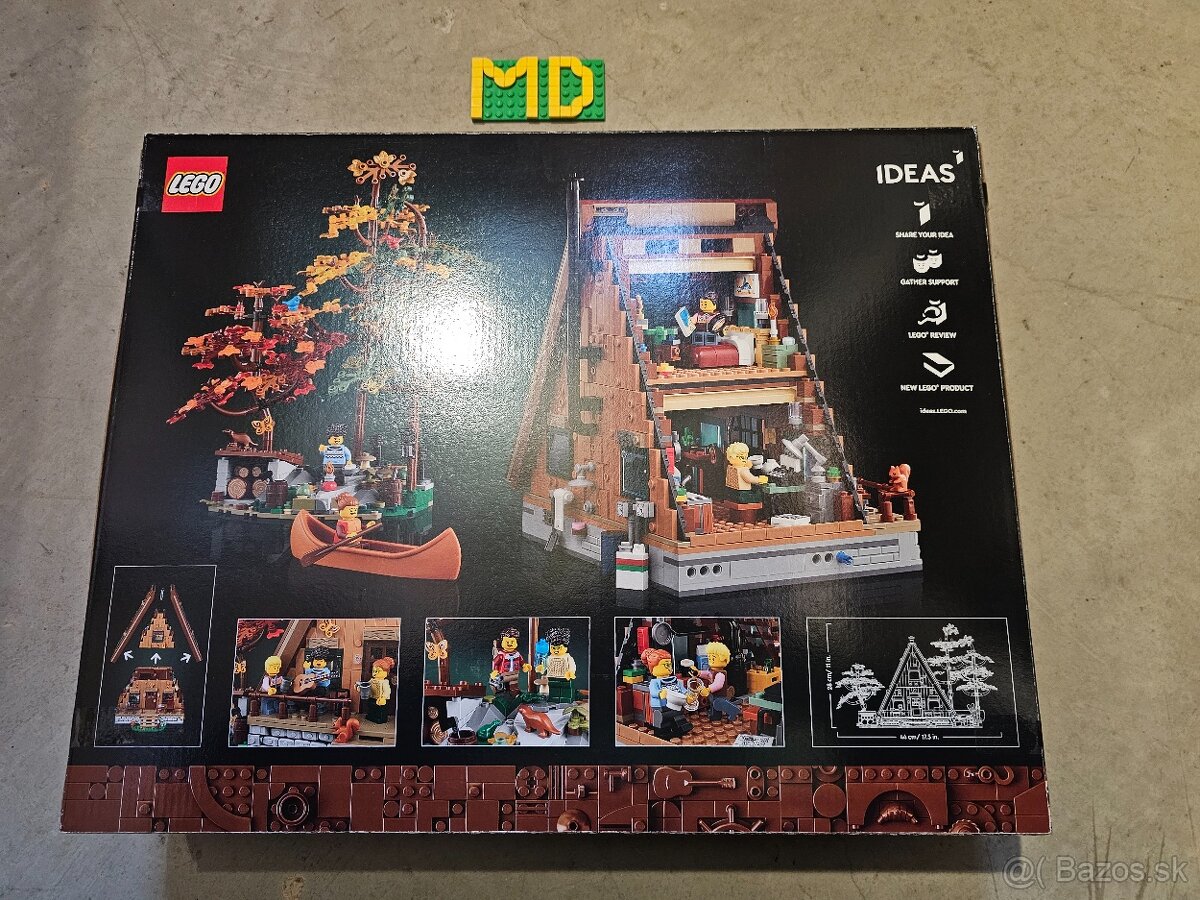 LEGO Ideasa 21338 Chata „Áčko“ - 2