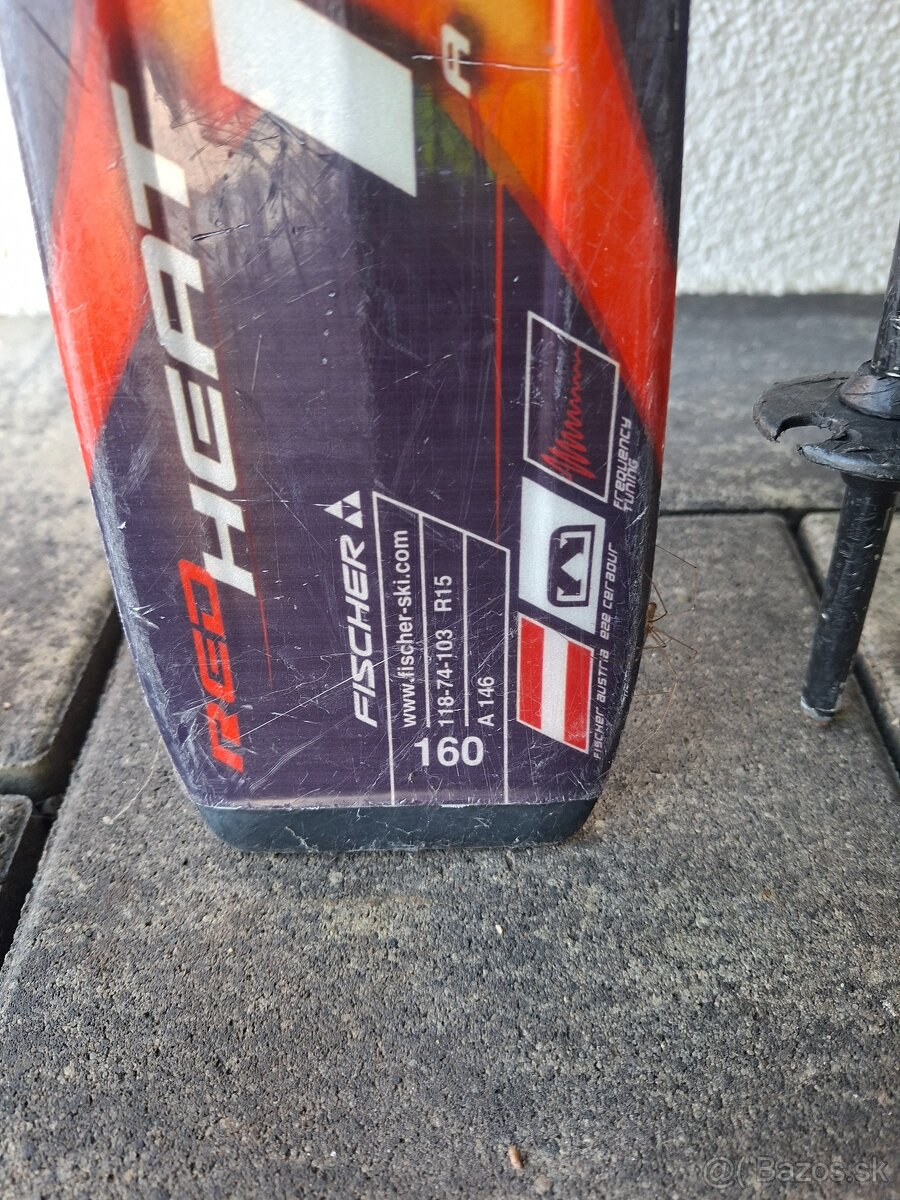 Lyže Fischer 160 cm - 2