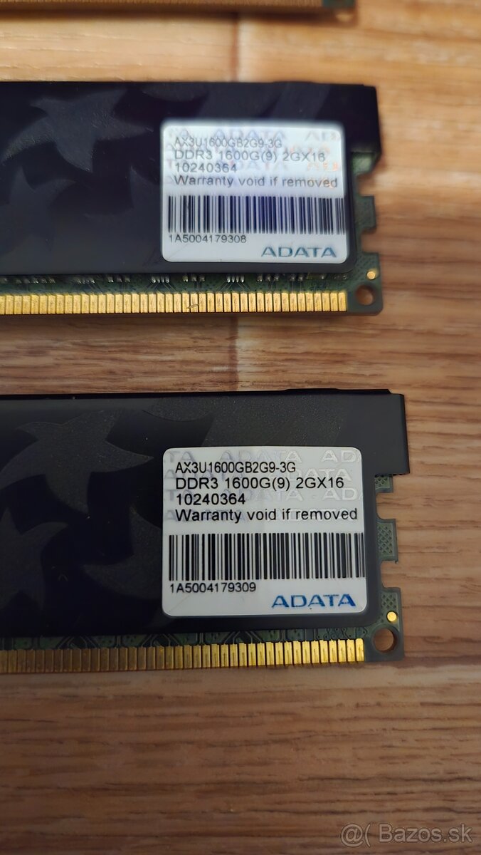 ADATA DDR3 6GB 1600Mhz - 2