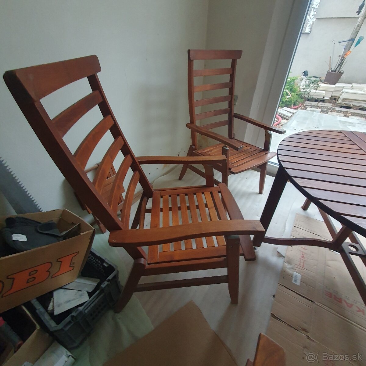 Predám záhradné stoličky a stôl - 2