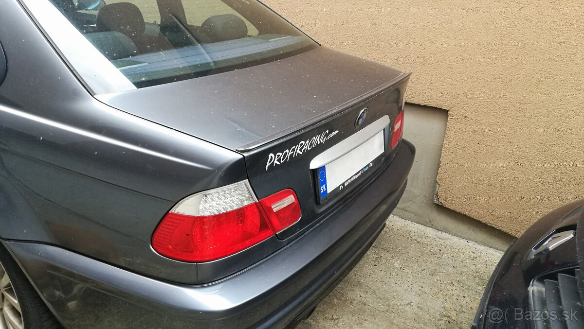 E46 M3 coupe lip, kufor, osvetlenie ECV - 2