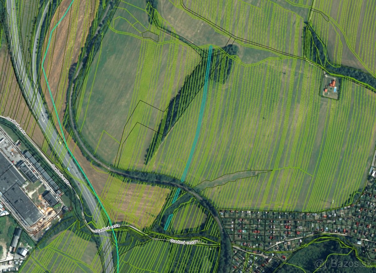 Prievidza – 986 m2 ORNÁ PÔDA - PREDAJ - 2