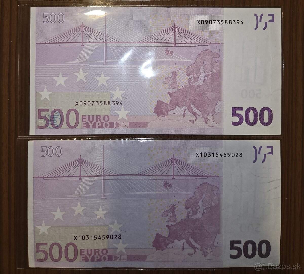 Predám 500 eurové bankovky - 2