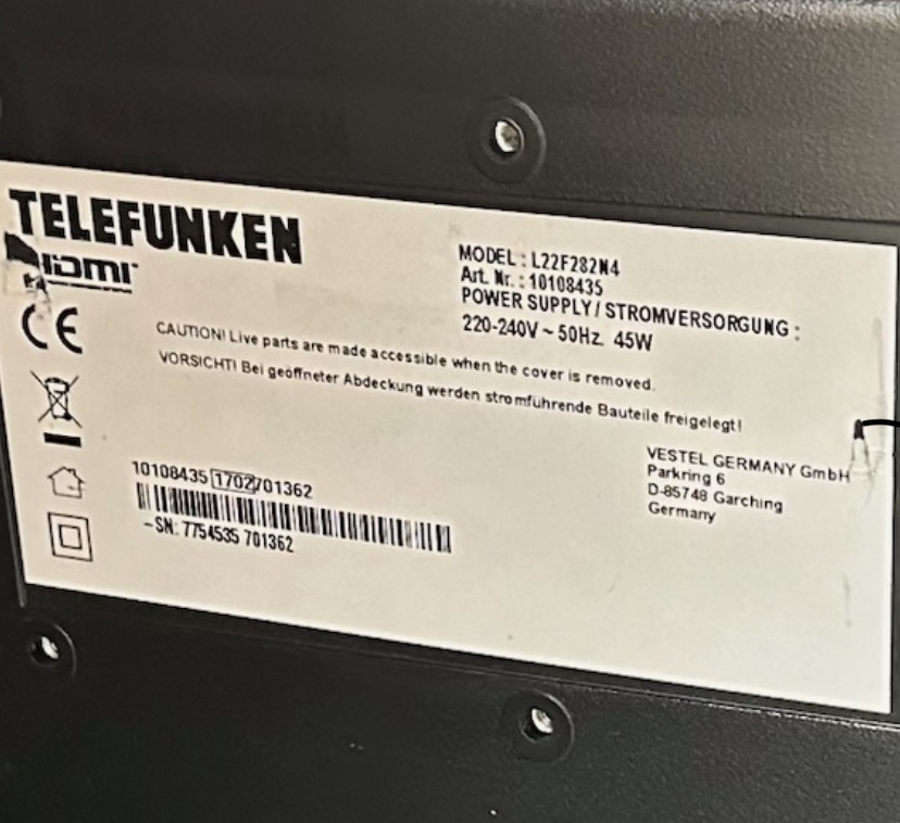 Telefunken HDMI - 2