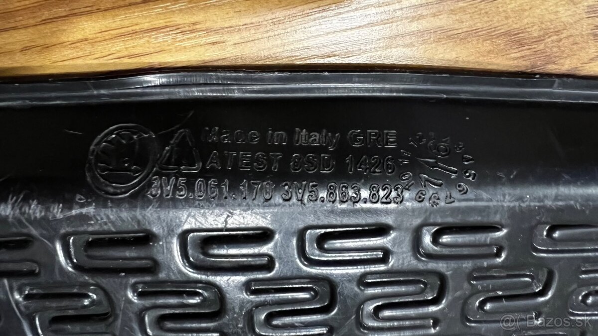 Plastová vaňa do kufra pre Škoda Superb 3 - 2