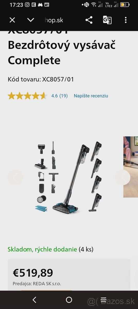 Predám vysávač - 2