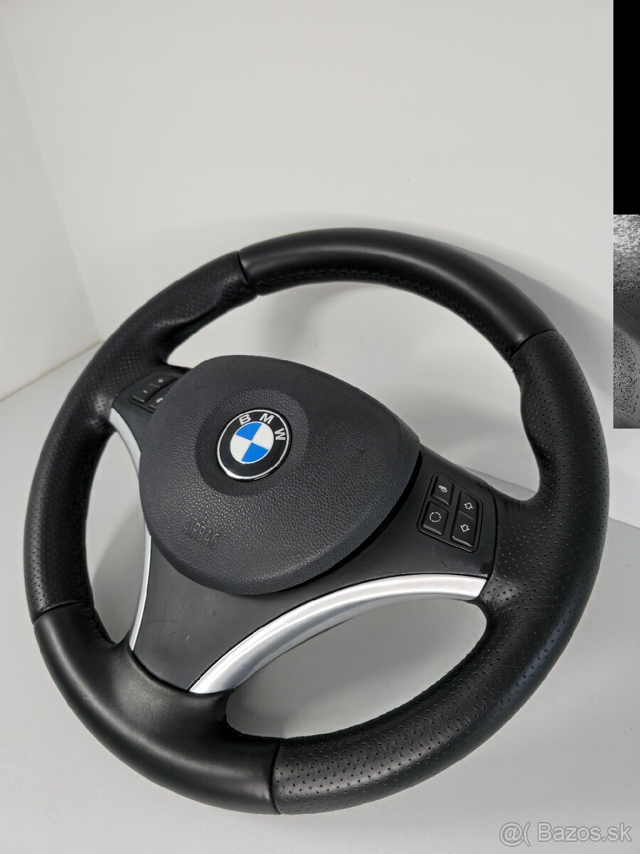 Športový kožený volant bmw e90 e91 e93 e87 - 2