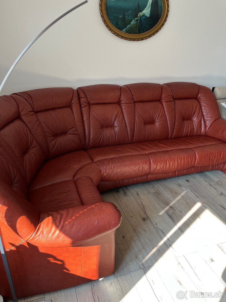 Kožená sedačka Kanapa - 2