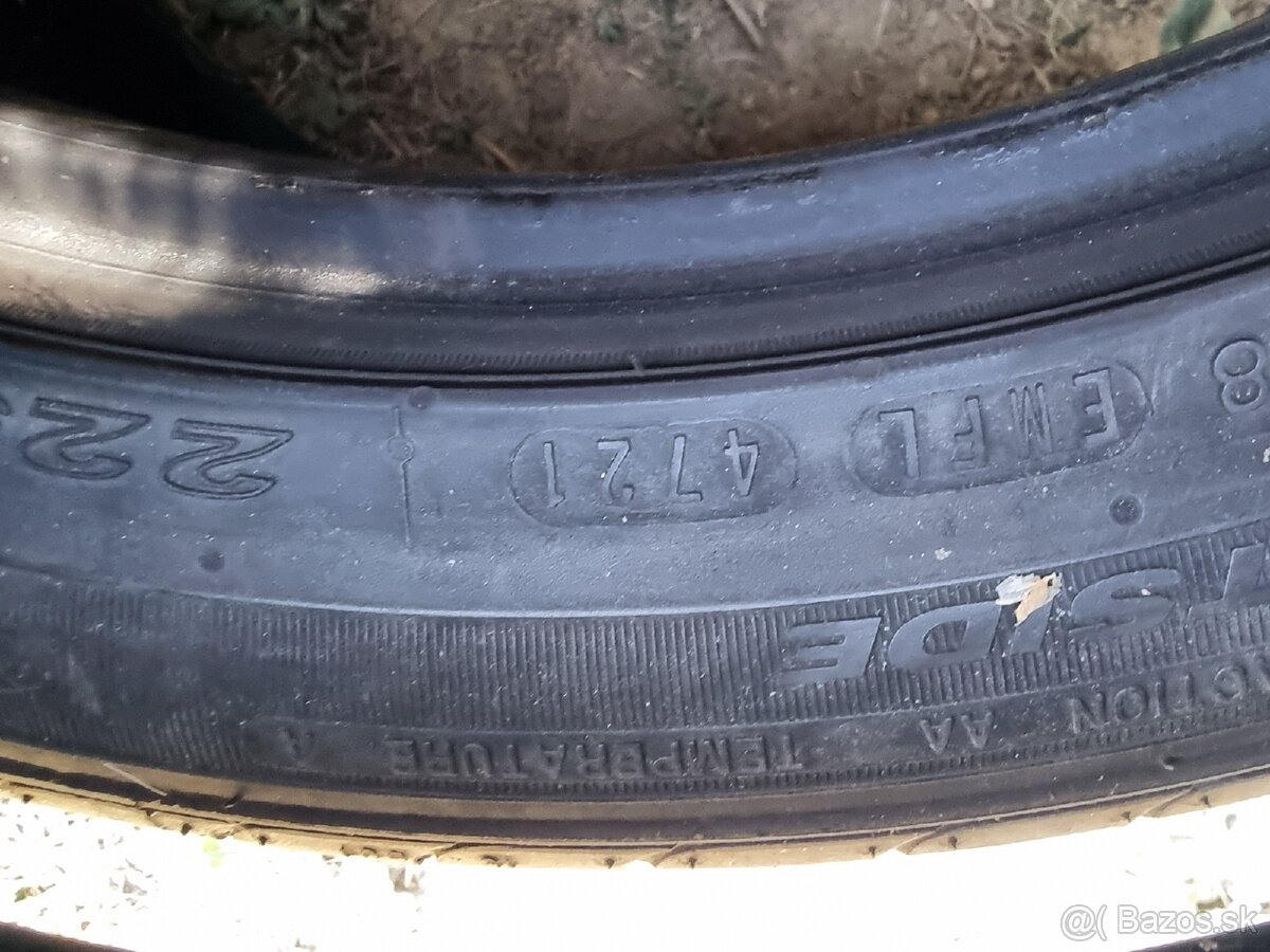 Predám letné pneumatiky 225/45 r17 - 2