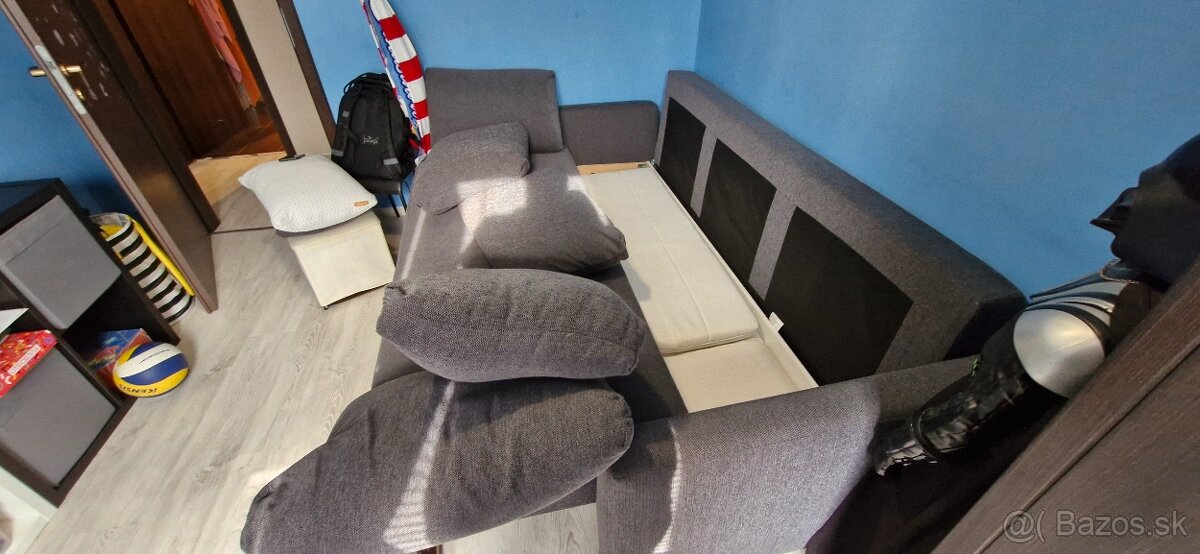 Rozkladacia posteľ/gauč FRIHETEN - 2