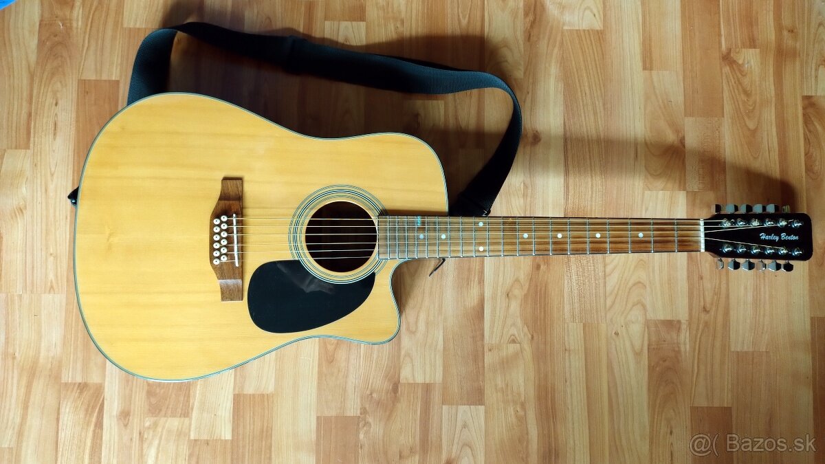 12 strunova gitara Harley Benton HBD-200-12NT - 2