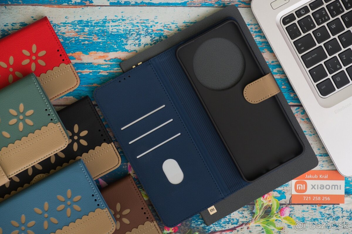 Dvojfarebné zatváracie púzdra Binfen pre Xiaomi, Redmi, Poco - 2