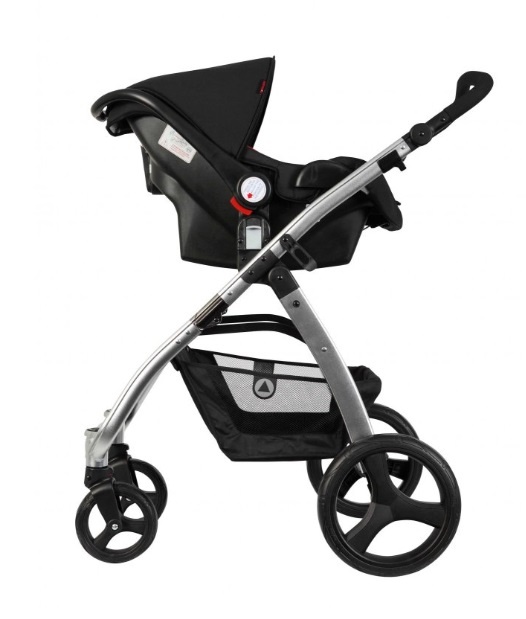 Autosedačka + Hluboké lůžko Top Mark PURE BLACK, černá, NOVÉ - 2