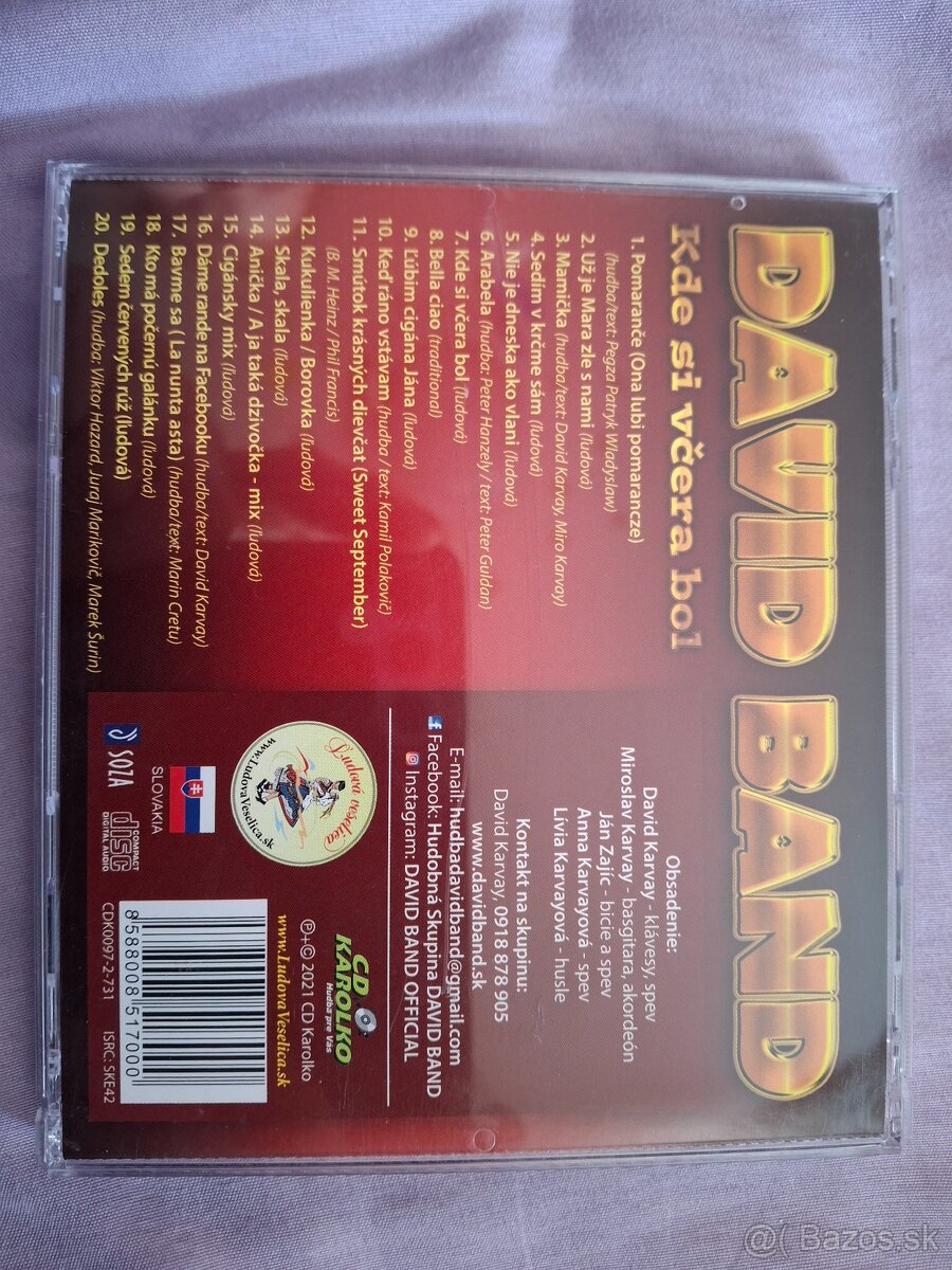 Cd David Band - 2