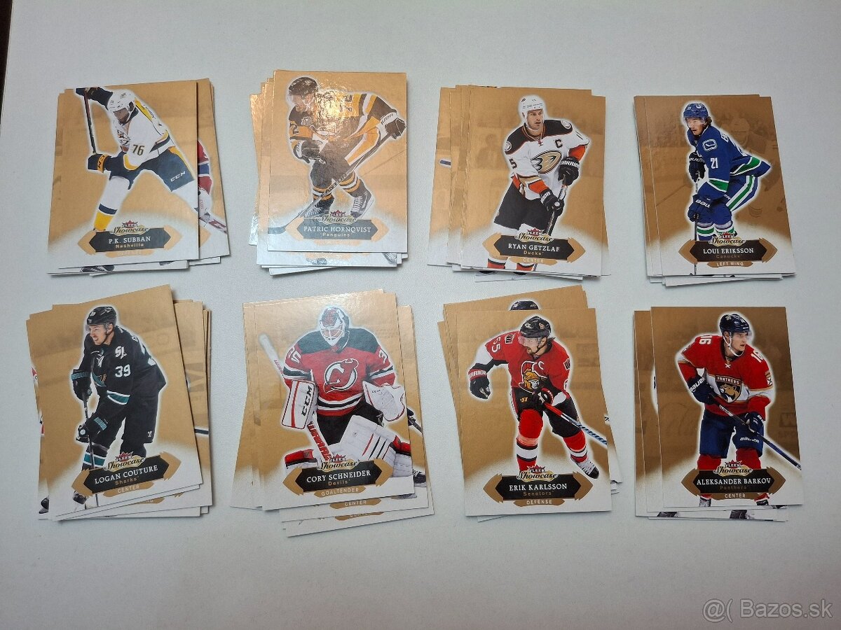 Hokejove karty,karticky - Schowcase,Pannini,Pinnacle - 2