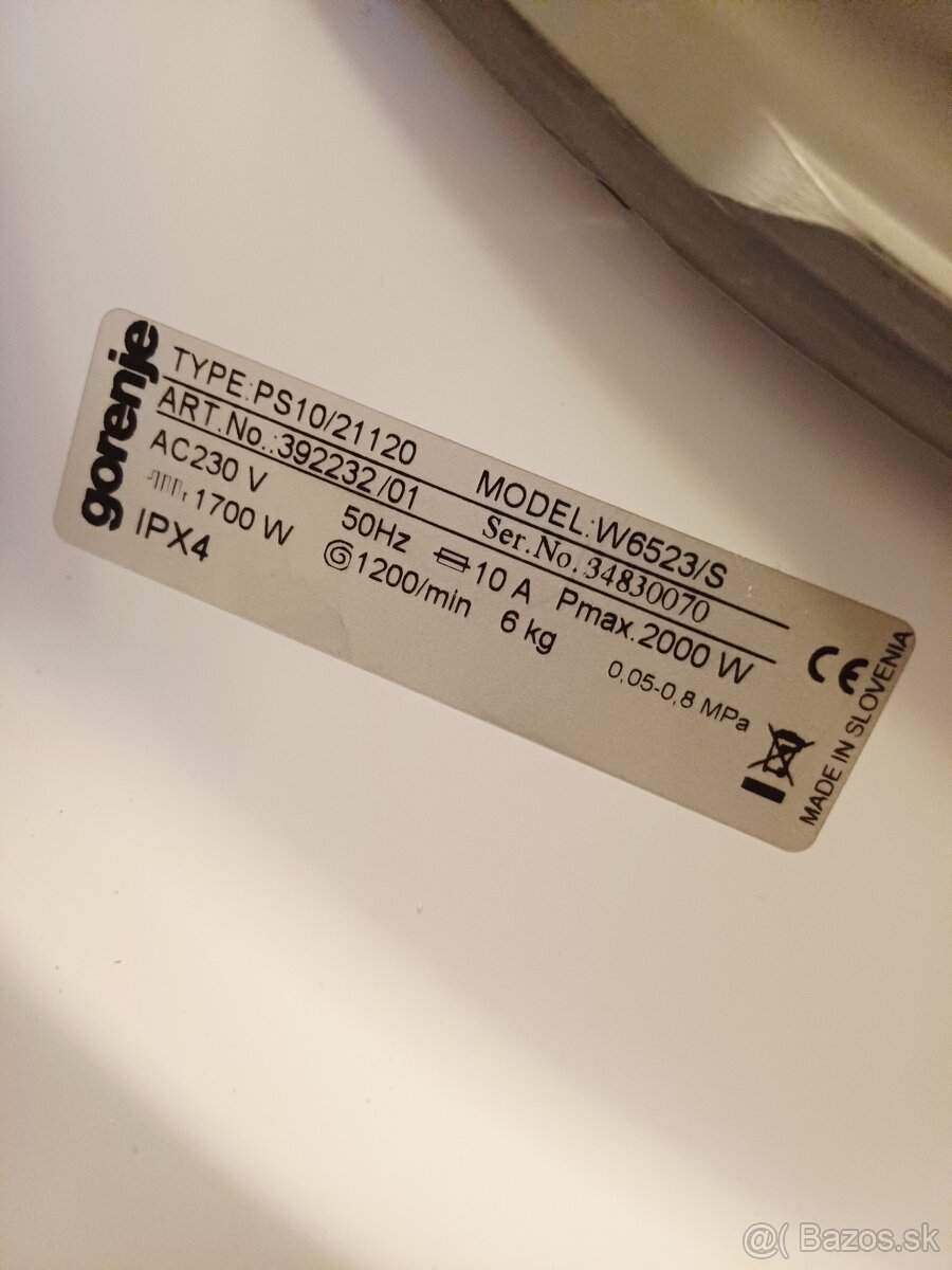 Gorenje pracka ako nova - 2