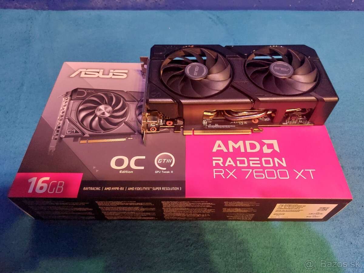 ASUS AMD Radeon RX 7600 XT 16GB - 2