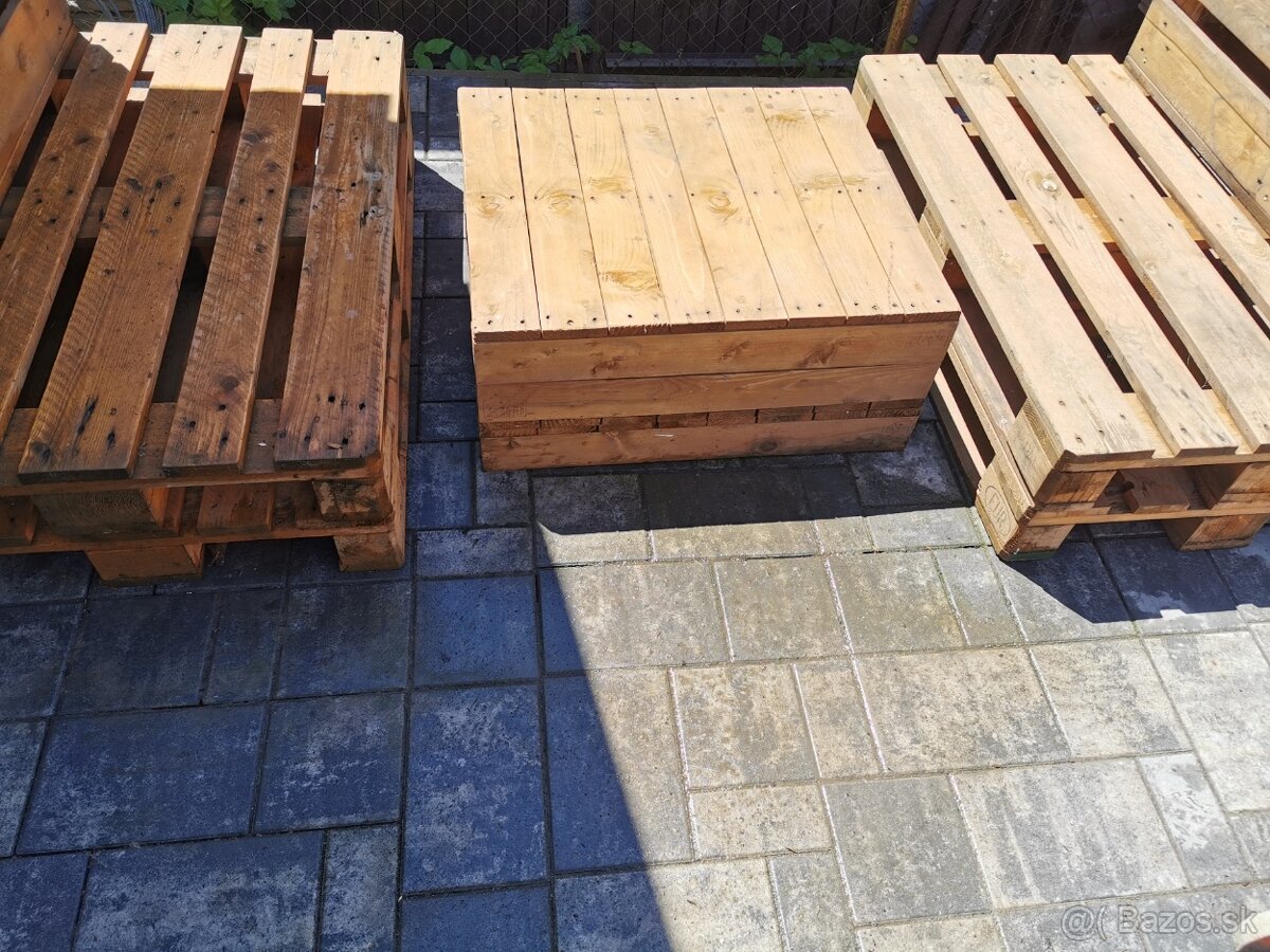 Paletové sedenie - 2