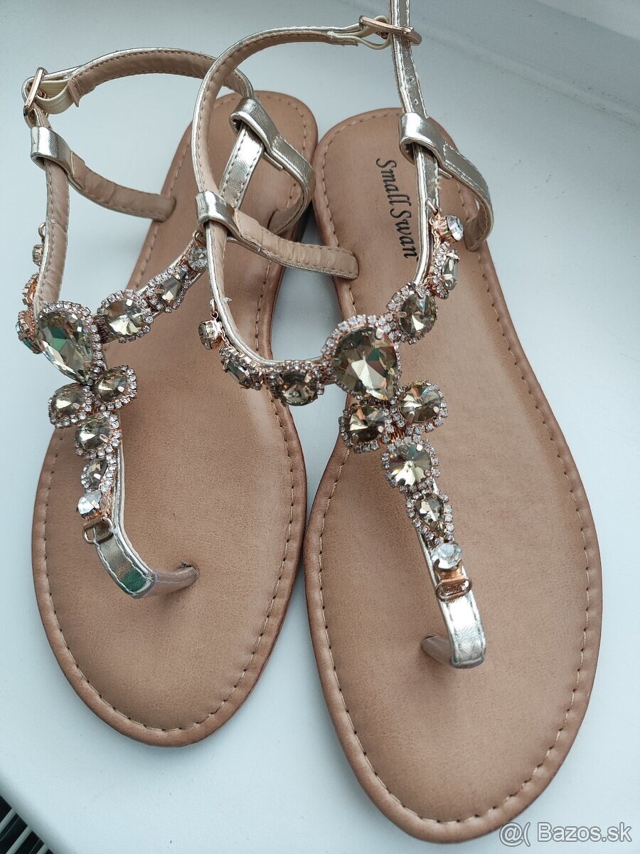 letné sandálky, veľkosť 40 - 2