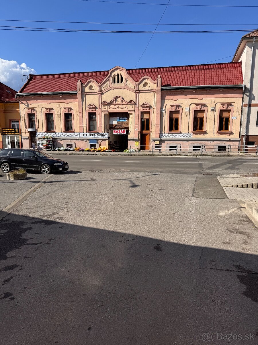 Budova Centrum Vranov n/T Družstevník - 2