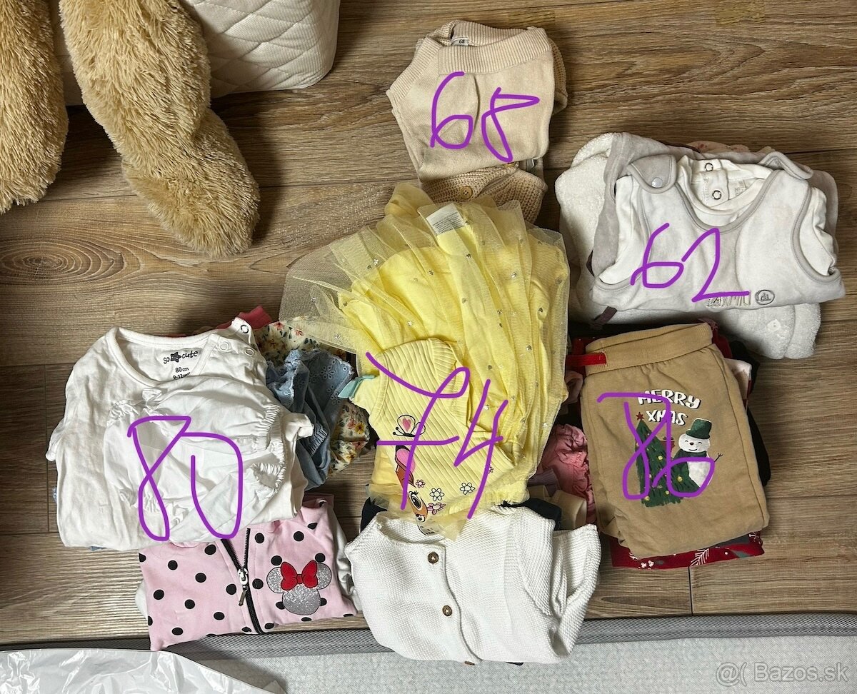 Taška oblečenia 30+ ks - 2