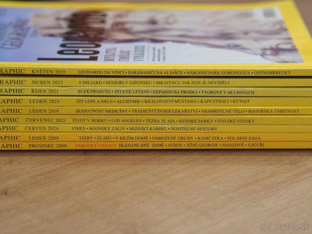 časopisy National Geographic 9ks - 2