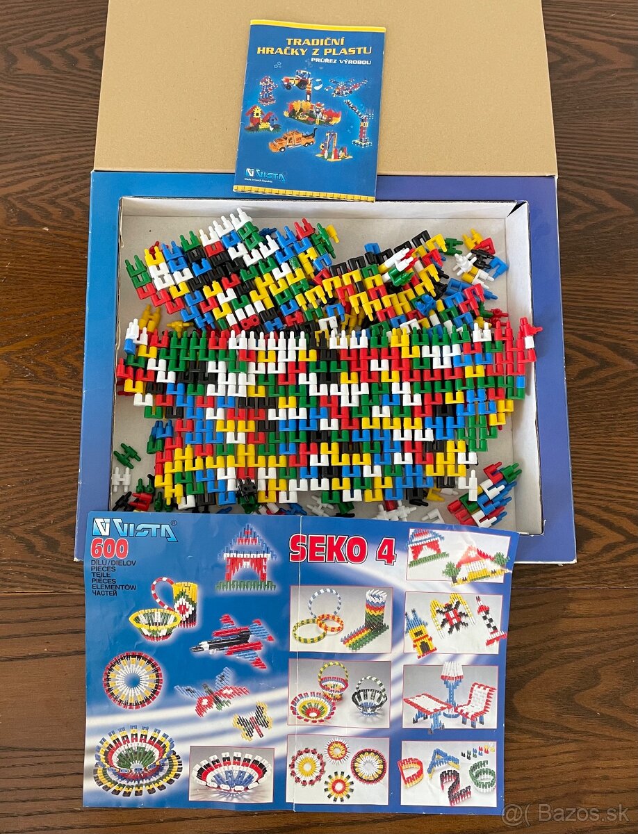 stavebnica Seko4 600 dielov - 2