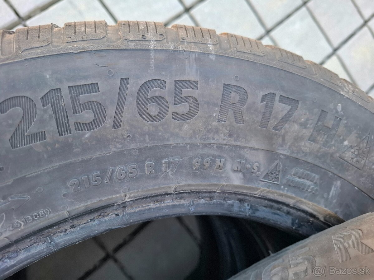 215/65 R17 zimné pneumatiky - 2