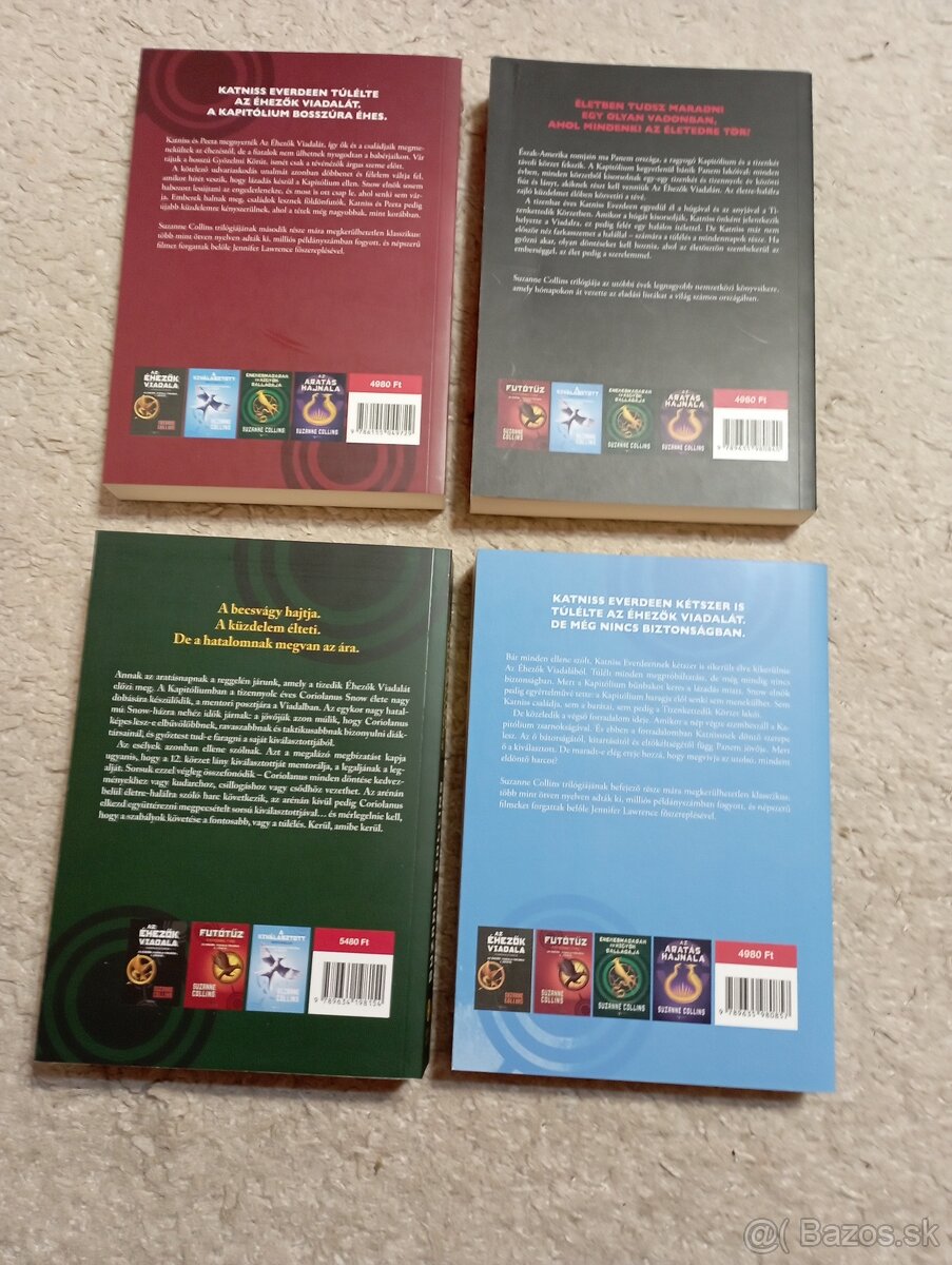 Susanne Collins könyvek - 2