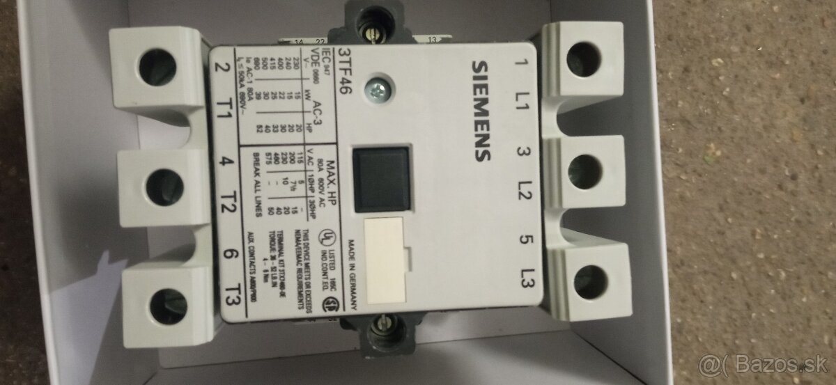 Stykač Siemens 3TF46 - 2