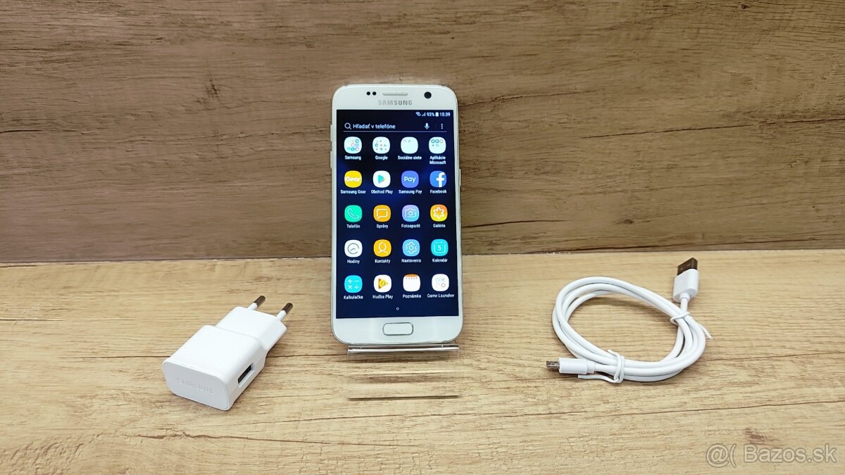 Samsung Galaxy S7 white - super stav - 2