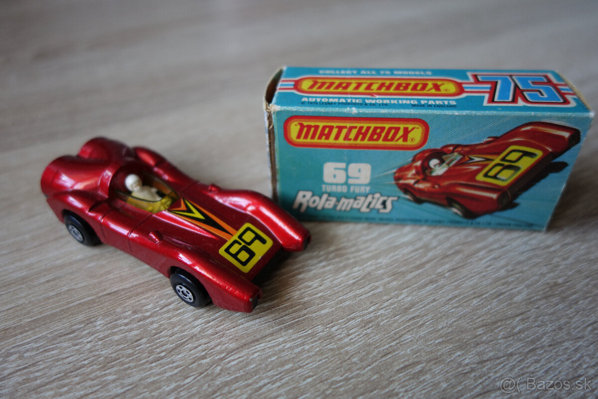 Matchbox Rolamatics No. 69 Turbo Fury - 2