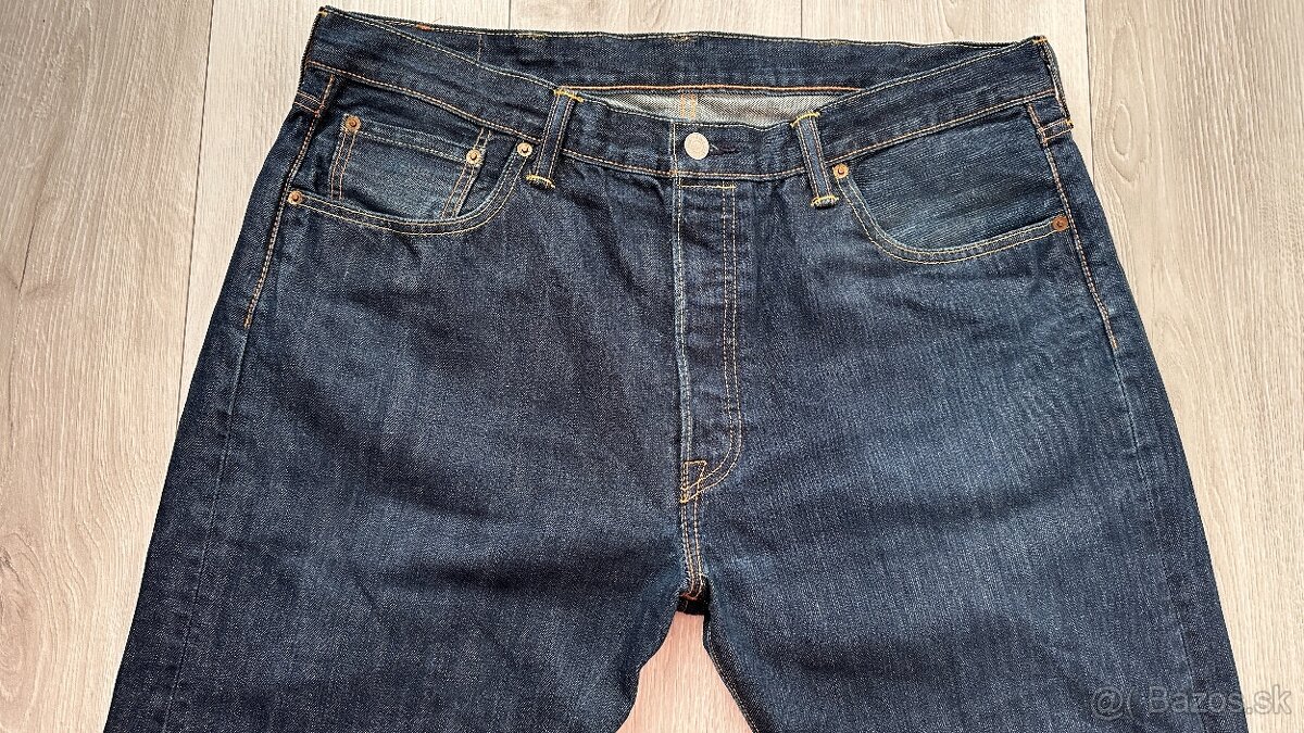 Nové pánske,kvalitné džínsy LEVIS 501 - veľkosť 38/32 - 2