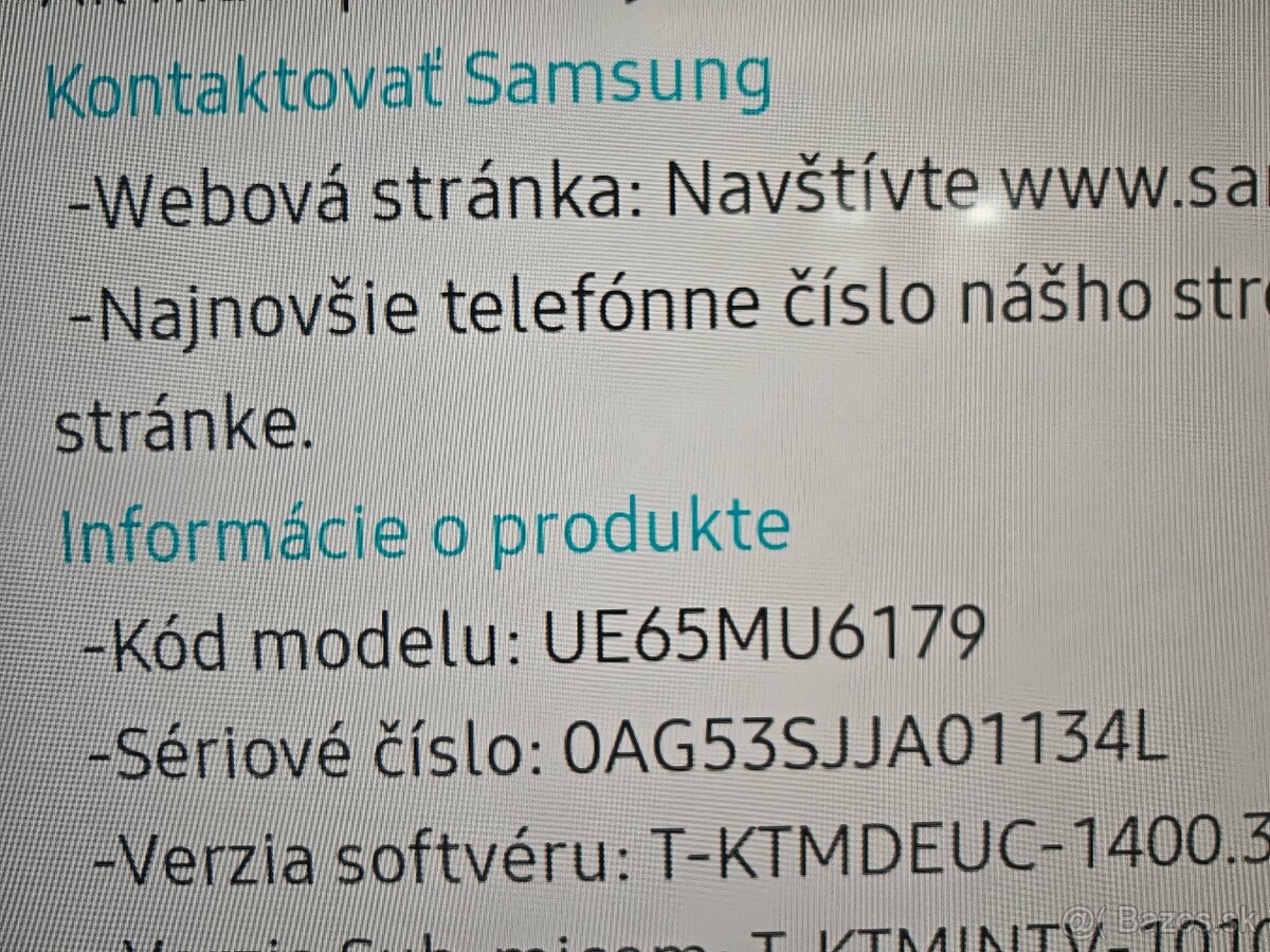 Samsung Smart TV 65" 4K UHD – UE65MU6179 - 2