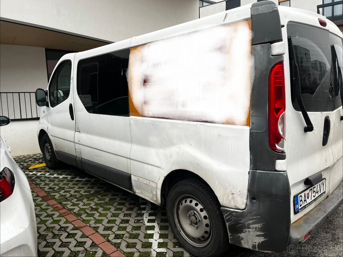 Renault Trafic 2009 na diely a súčiastky - 2