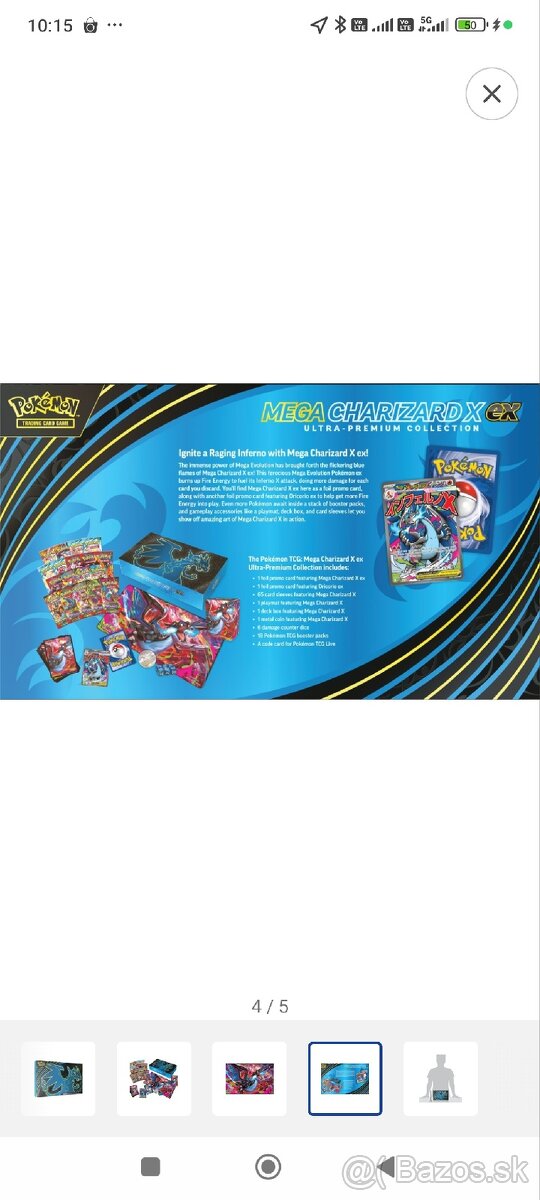 Pokémon Mega charizard x ex ultra premium collection - 2
