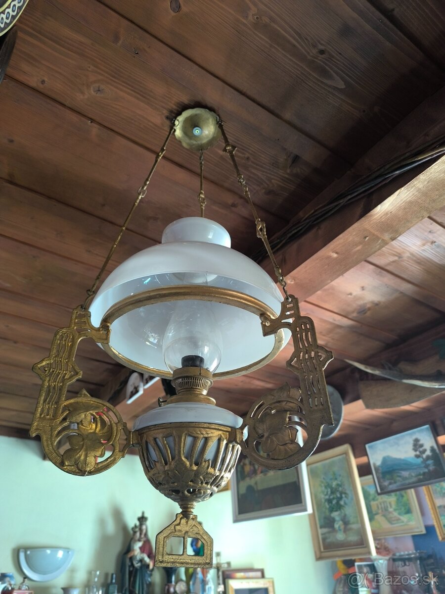 petrolejový luster - 2