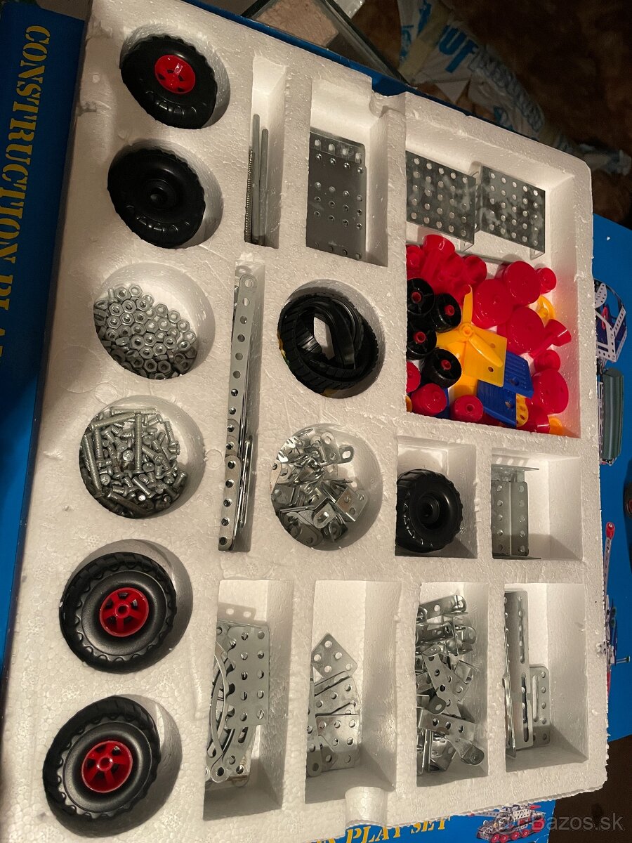 Merkur Construction Play Set – 386 ks - 2