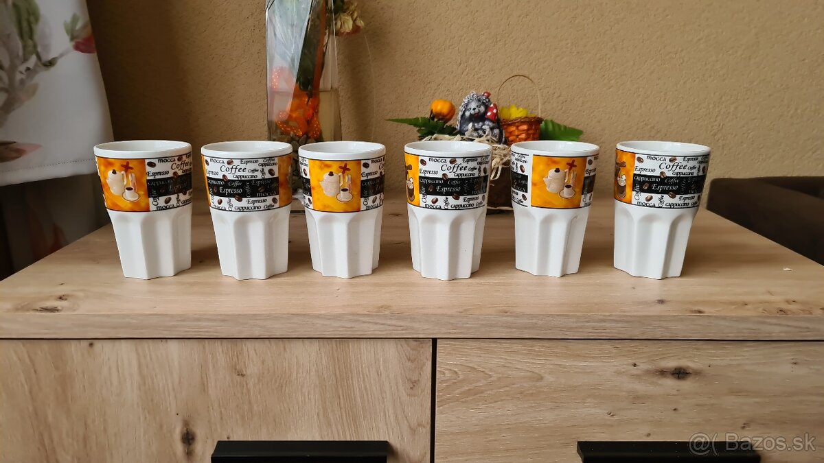 Poháre na kávu, nápoje - 2