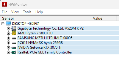 Herný PC Ryzen7 5800X3D , 32GB RAM , RTX3070ti - 2