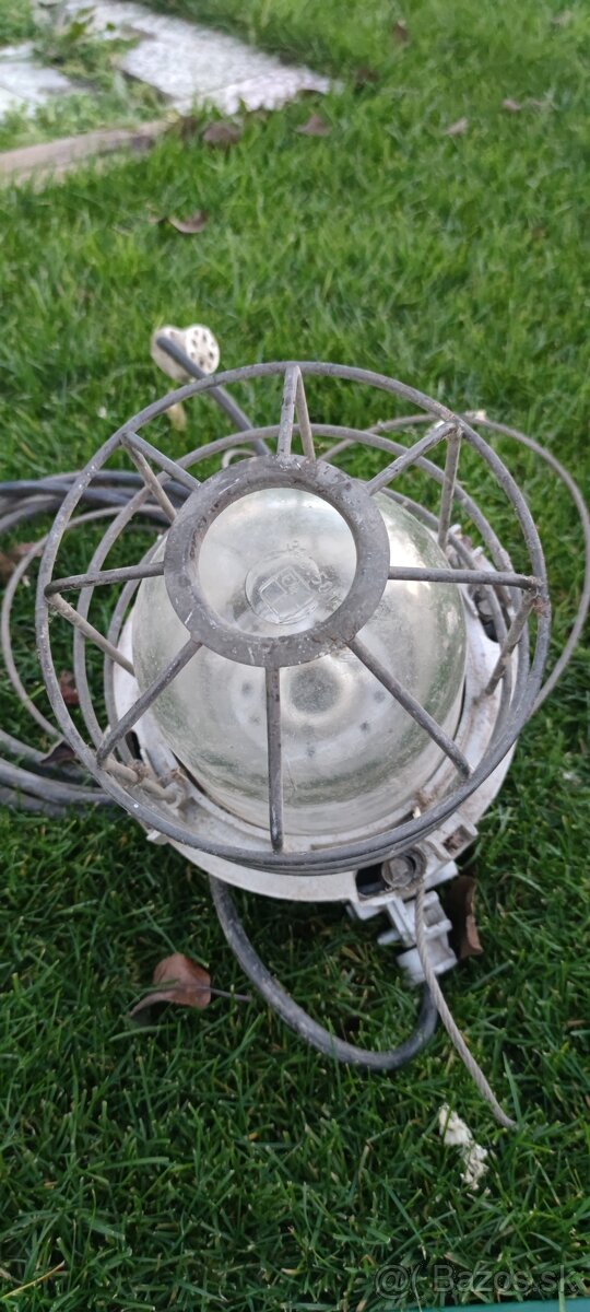 Retro priemyselná lampa - 2