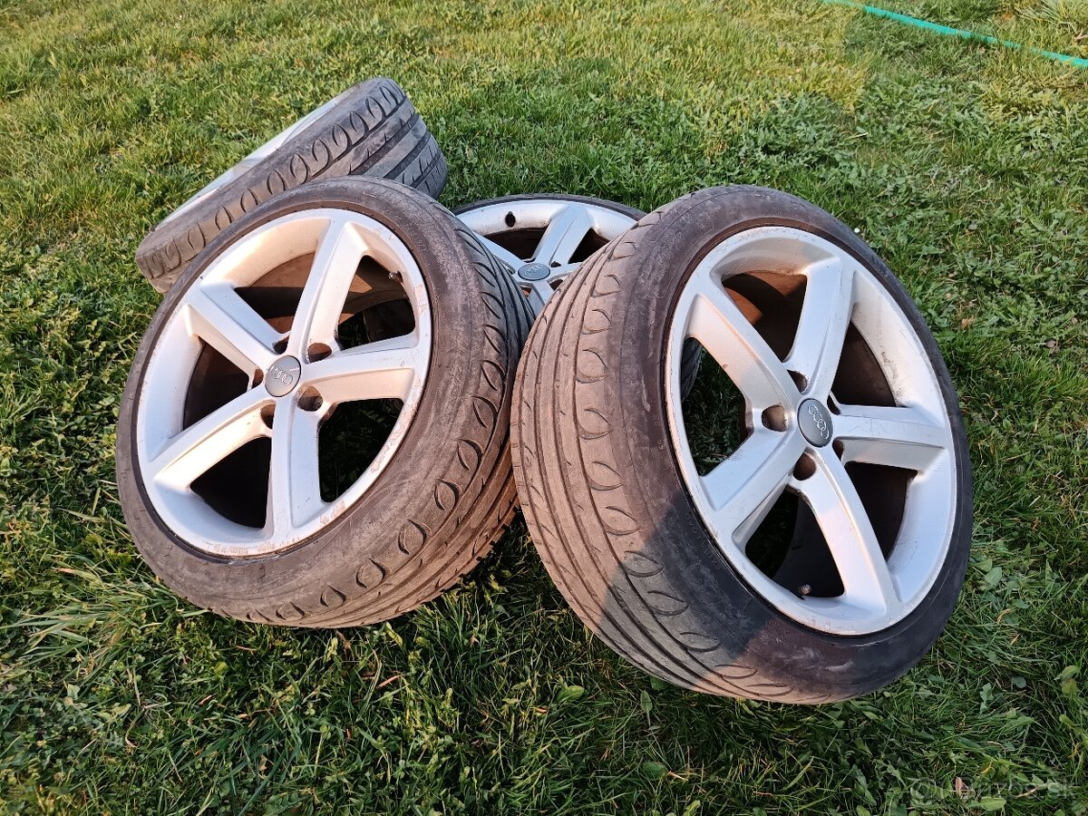 Predám elektróny Audi R18 5x112 - 2