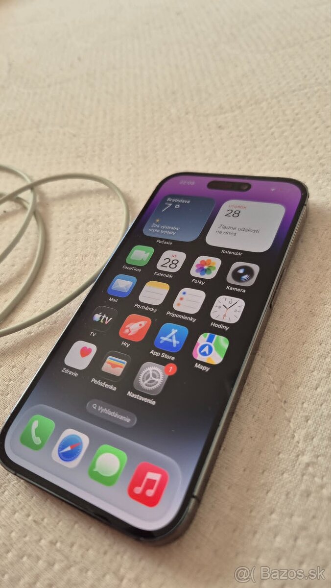 Apple Iphone 14 PRO 256gb, super stav - 2
