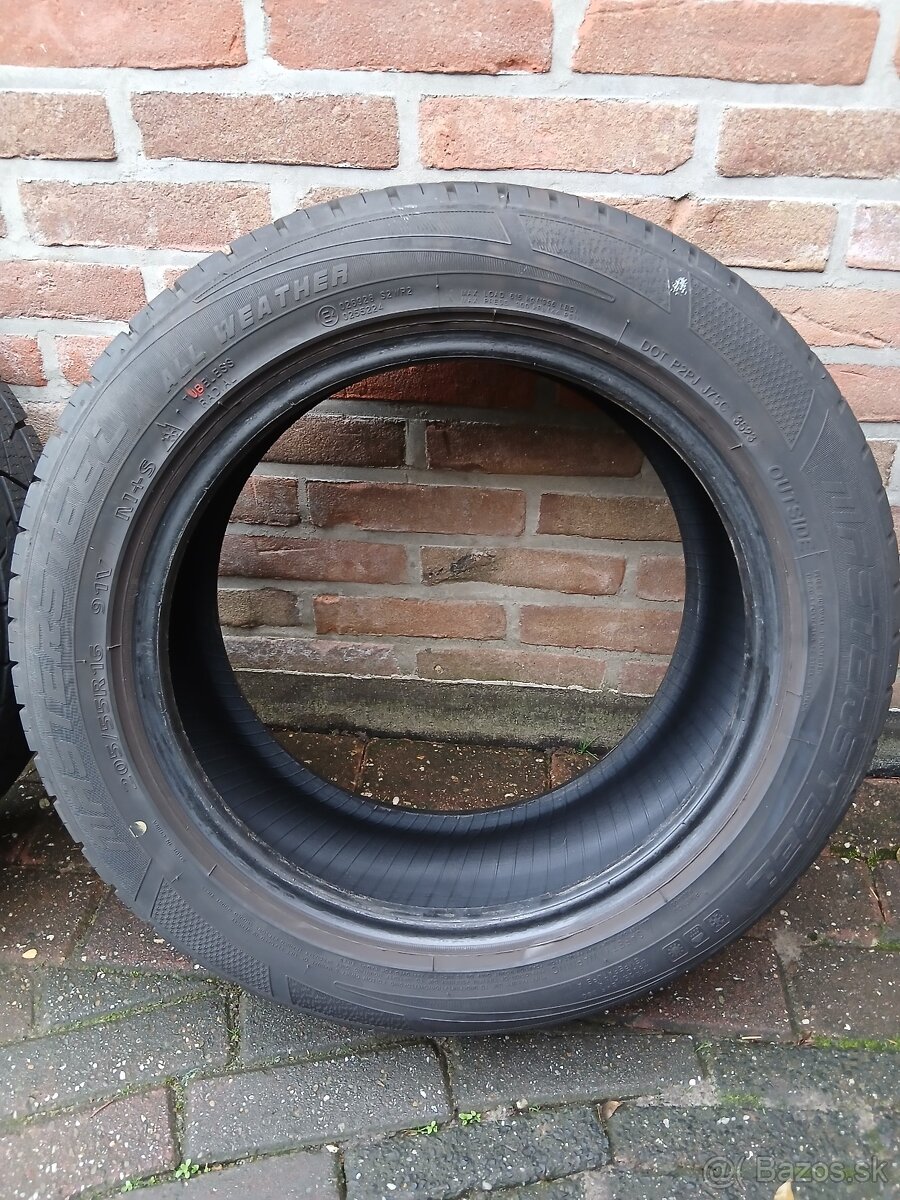 Predam 205/55/R16 pneumatyky celosezonove - 2